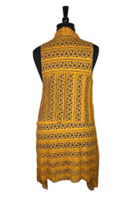 Load image into Gallery viewer, Stretch Lace Vest Mustard