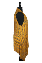 Load image into Gallery viewer, Stretch Lace Vest Mustard